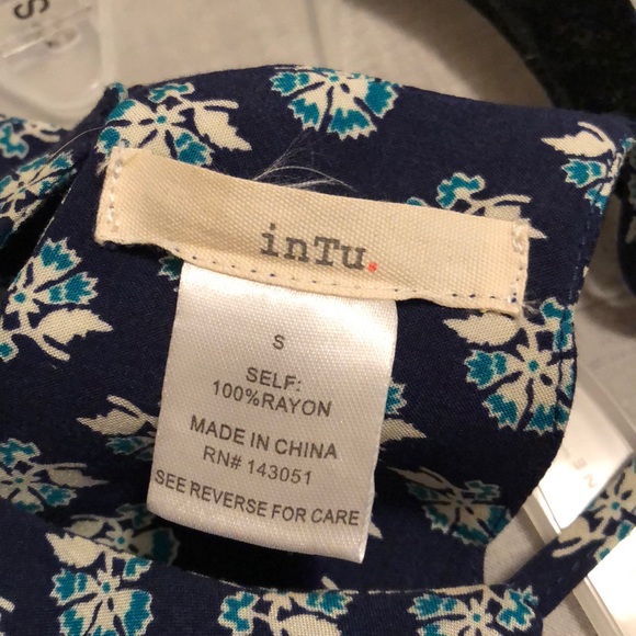 Tank navy/burnt orange - Picture 2 of 2